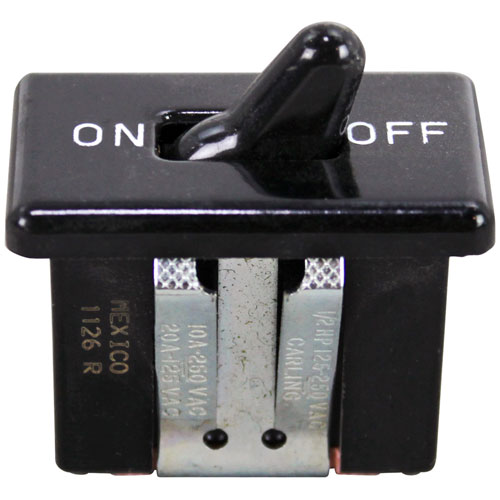 (image for) Prince Castle 197-6 SWITCH, ON/OFF BLACK TOGGLE